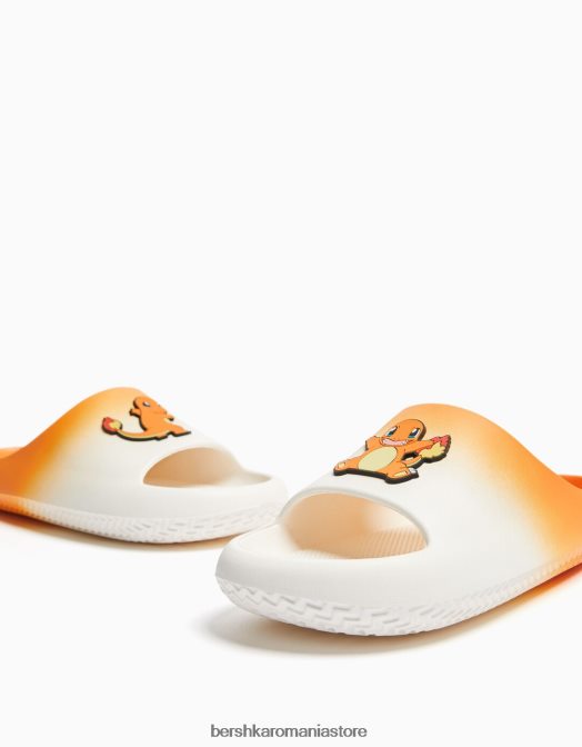 Bershka bărbați sandale pokemon multicolor Z86D3551 încălţăminte
