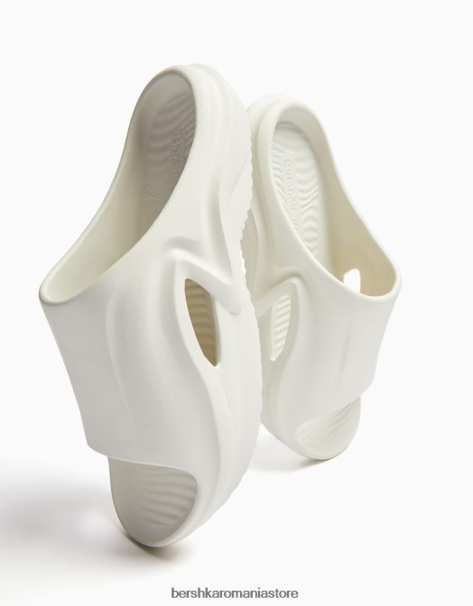 Bershka bărbați sandale tehnice alb Z86D3554 încălţăminte