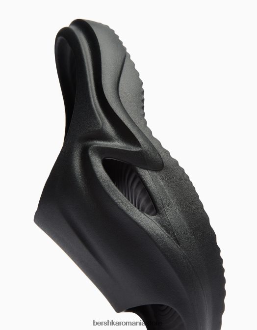 Bershka bărbați sandale tehnice negru Z86D3552 încălţăminte