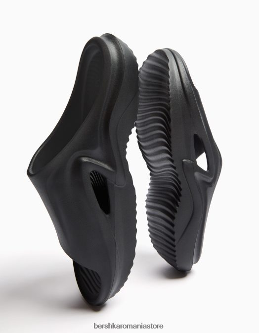 Bershka bărbați sandale tehnice negru Z86D3552 încălţăminte