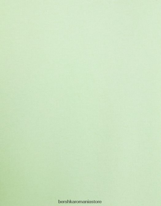 Bershka bărbați hanorac supradimensionat verde Z86D2954 îmbrăcăminte