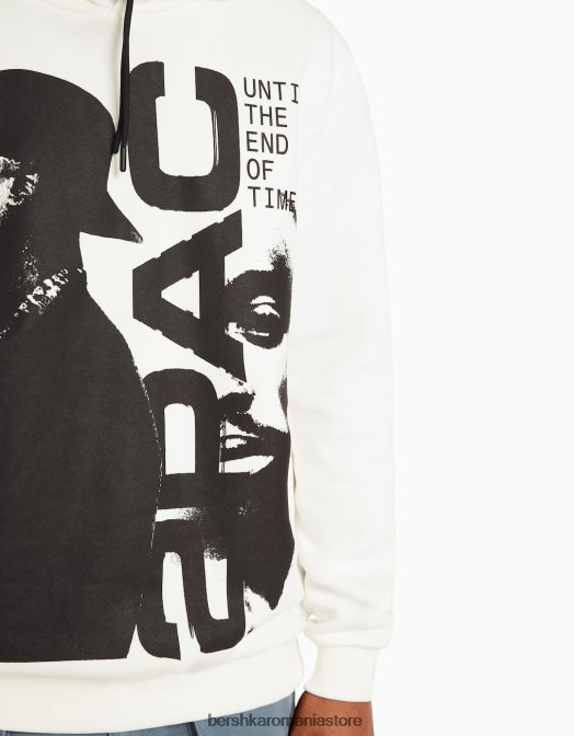 Bershka bărbați hanorac tupac alte Z86D2970 îmbrăcăminte