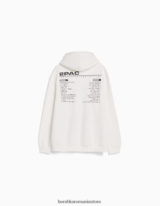 Bershka bărbați hanorac tupac alte Z86D2970 îmbrăcăminte