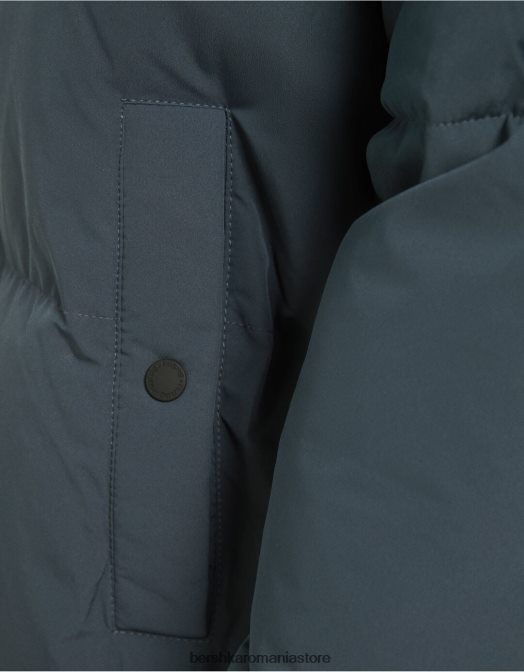 Bershka bărbați jachetă puf gri inchis Z86D3067 îmbrăcăminte