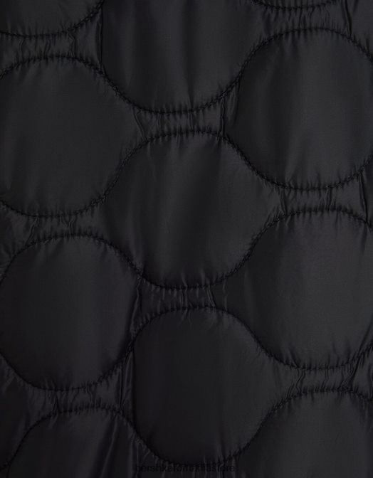 Bershka bărbați jachetă pufă ușoară negru Z86D3058 îmbrăcăminte