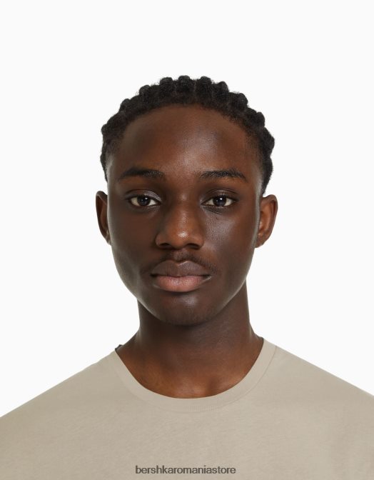 Bershka bărbați Pachet de 3 tricouri cu mânecă scurtă, cu croială normală multicolor Z86D2630 îmbrăcăminte