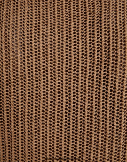 Bershka bărbați top din plasă fără mâneci cămilă Z86D2830 îmbrăcăminte