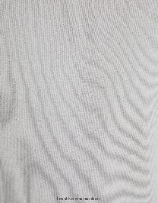 Bershka bărbați tricou din tricot fără mâneci gri Z86D2825 îmbrăcăminte