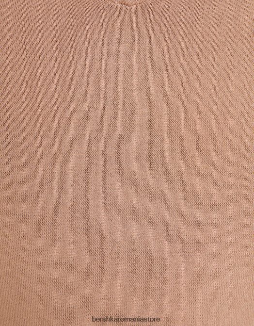 Bershka bărbați tricou polo cu mânecă scurtă și guler resort roz Z86D2820 îmbrăcăminte