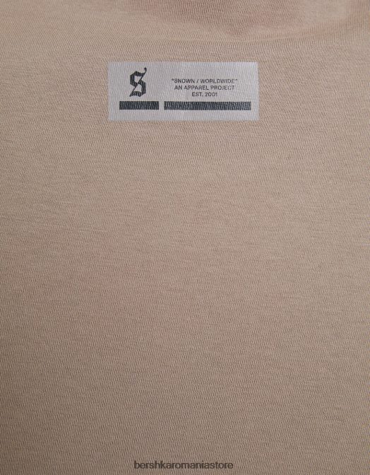 Bershka bărbați tricou supradimensionat fără mâneci gri Z86D2810 îmbrăcăminte