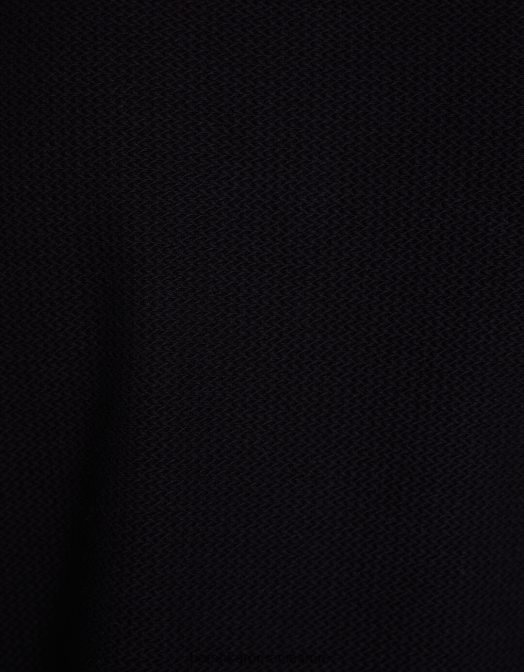 Bershka bărbați tricou texturat cu maneca scurta negru Z86D2771 îmbrăcăminte