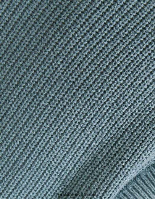 Bershka bărbați vestă din tricot cu decolteu în V albastru deschis Z86D2999 îmbrăcăminte