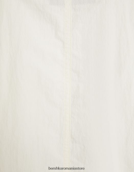 Bershka bărbați vesta cu mai multe buzunare galben Z86D3038 îmbrăcăminte