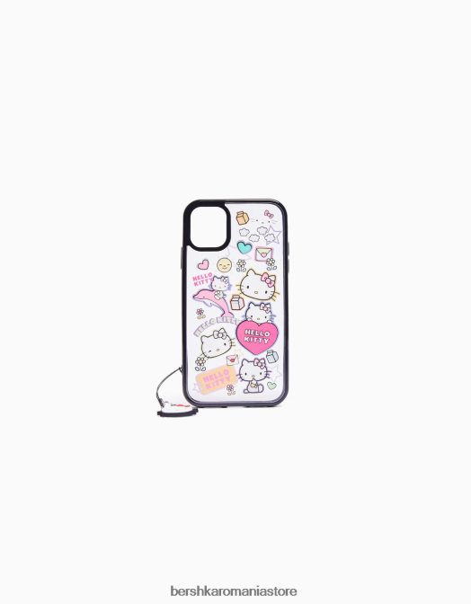 Bershka femei husă pentru telefon mobil pentru iphone hello kitty charm negru Z86D2072 accesorii