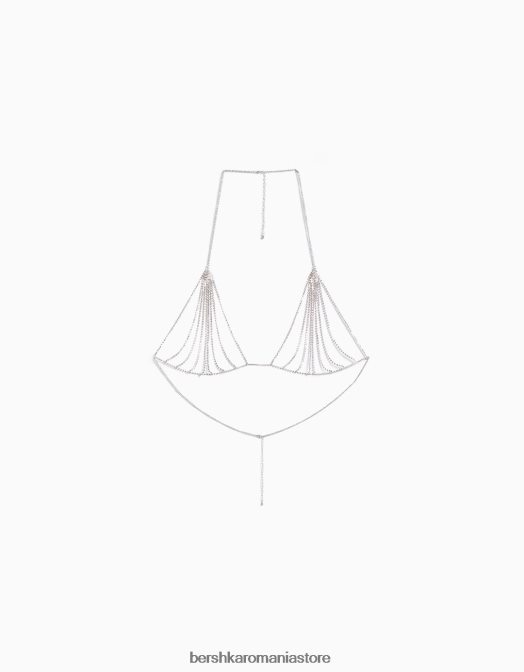 Bershka femei bralette cu strasuri aur Z86D1867 accesorii