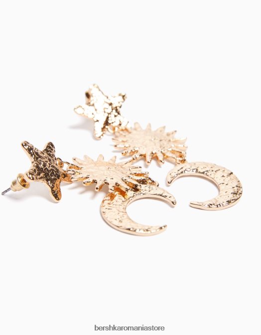 Bershka femei cercei cu stea nu spăla Z86D2464 accesorii