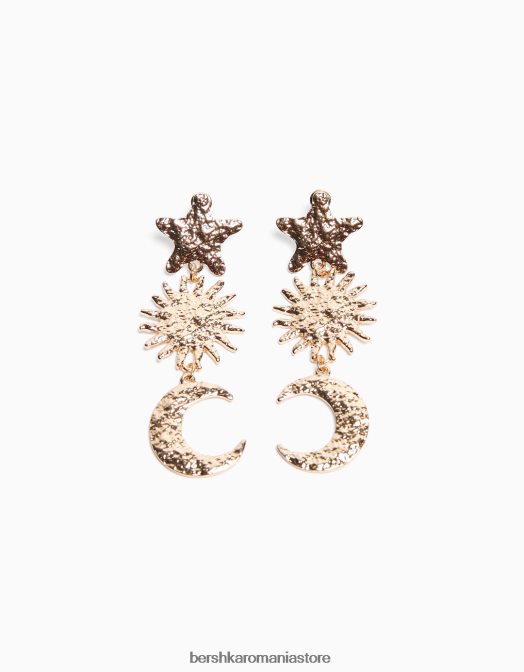 Bershka femei cercei cu stea nu spăla Z86D2464 accesorii