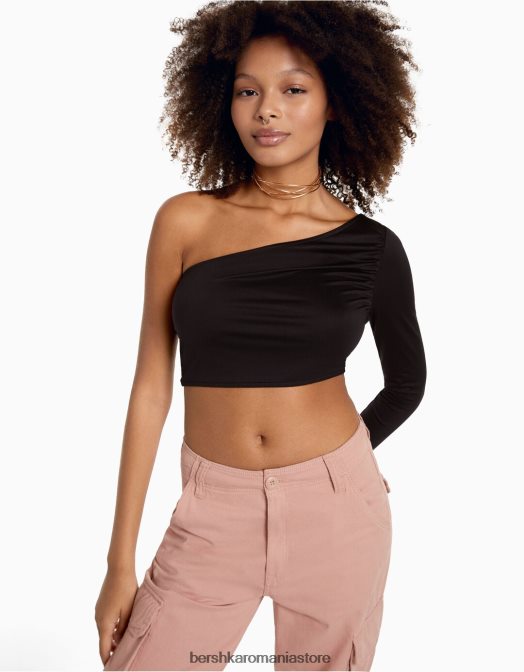 Bershka femei colier choker împletit aur Z86D2501 accesorii