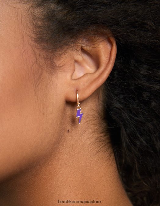 Bershka femei set de 10 cercei cu manșetă pentru urechi aur Z86D2476 accesorii