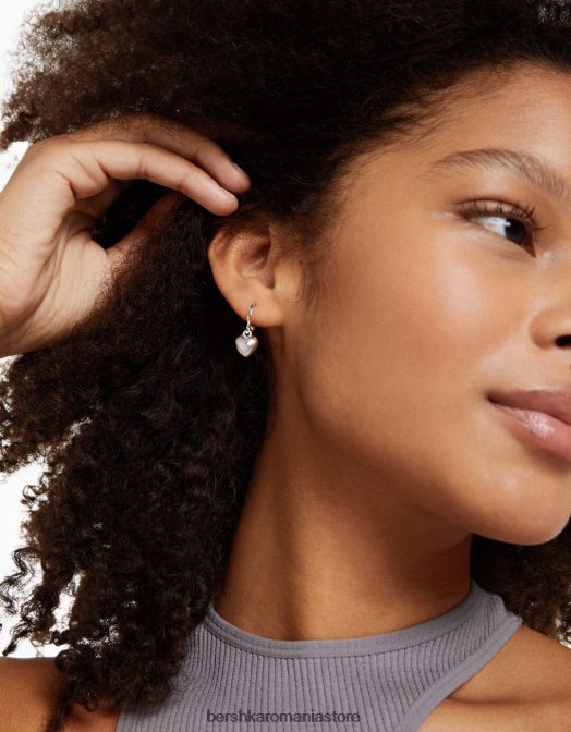 Bershka femei set de 11 cercei urechi cu cruce de șarpe și detalii cu vârfuri argint Z86D2460 accesorii