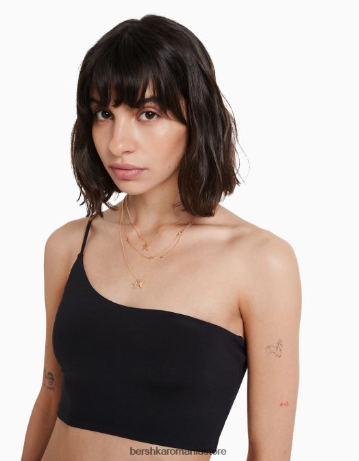 Bershka femei set de 3 coliere cu zodia gemeni aur Z86D2424 accesorii