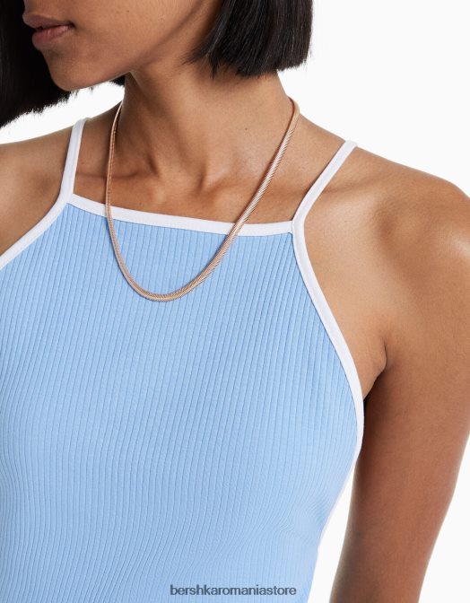 Bershka femei set de 4 coliere cu lant aur Z86D2532 accesorii