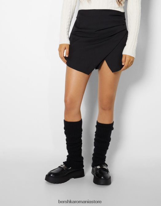 Bershka femei tricot încălzitoare pentru picioare negru Z86D2599 accesorii