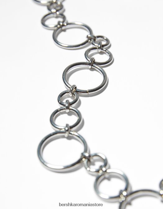 Bershka femei curea cu lanț cu inele argint Z86D2545 accesorii