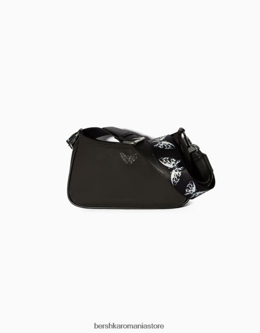 Bershka femei geantă crossbody cu imprimeu fluture nu spăla Z86D2406 accesorii