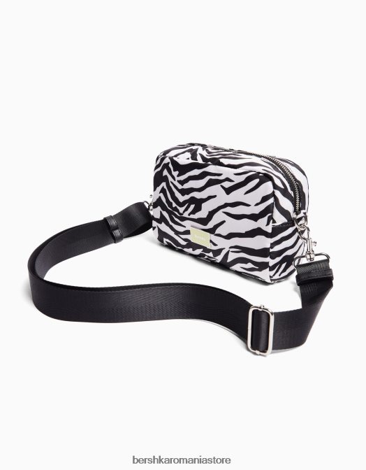 Bershka femei geantă crossbody cu imprimeu zebră nu spăla Z86D2341 accesorii