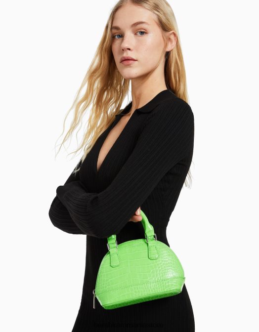 Bershka femei geantă mini croc simulată cu curea nu spăla Z86D2410 accesorii