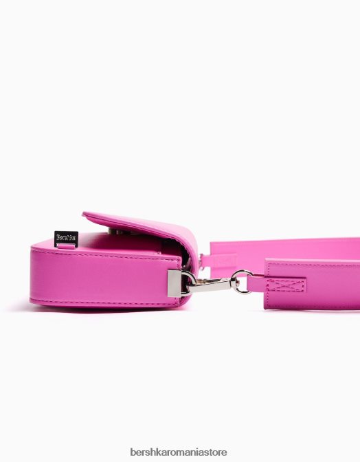 Bershka femei geanta crossbody structurata roz Z86D1840 accesorii