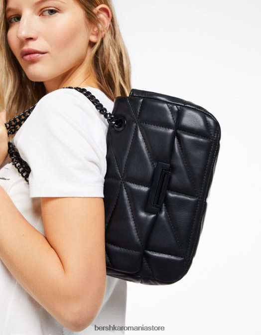 Bershka femei geanta de mana matlasata cu lant nu spăla Z86D2415 accesorii