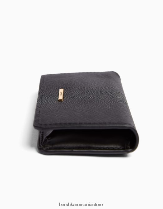 Bershka femei portmonee de bază negru Z86D2391 accesorii