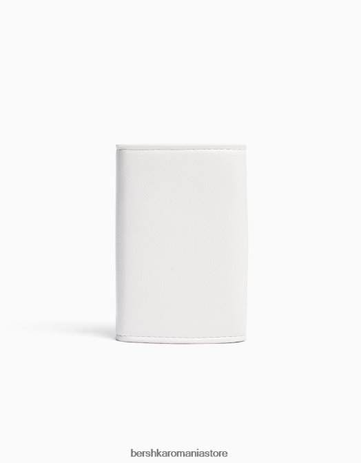 Bershka femei portofel strălucitor de bază cremă Z86D2396 accesorii