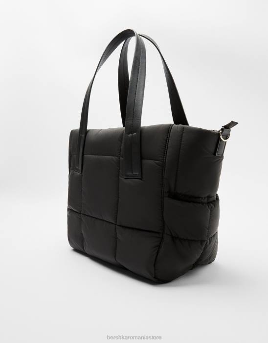 Z86D2340 femei negru geantă tote de bază Bershka accesorii