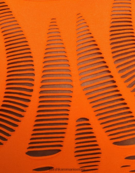 Bershka femei Body cu decupaj fără cusături portocale Z86D828 îmbrăcăminte