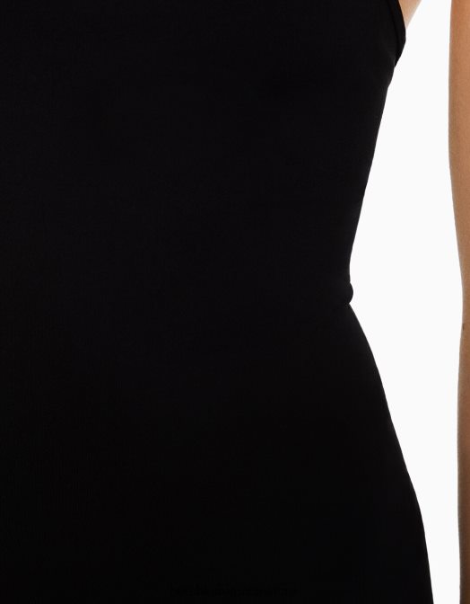 Bershka femei Costum de ciclism fără cusături, cu decolteu pătrat negru Z86D56 îmbrăcăminte