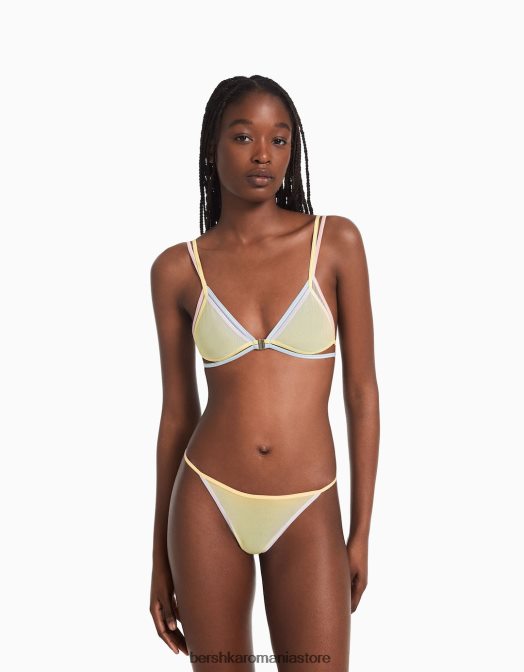 Bershka femei slip brazilian colorat roz Z86D1757 îmbrăcăminte