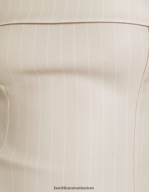 Bershka femei rochie mini corset cu decolteu bandeau relax fit nurcă Z86D95 îmbrăcăminte