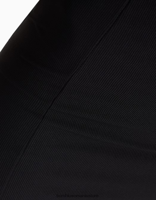 Bershka femei rochie mini cu bretele cu stras, cu siret in coasta negru Z86D133 îmbrăcăminte