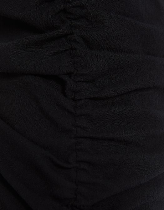 Bershka femei rochie mini mulată, cu partea strânsă negru Z86D227 îmbrăcăminte