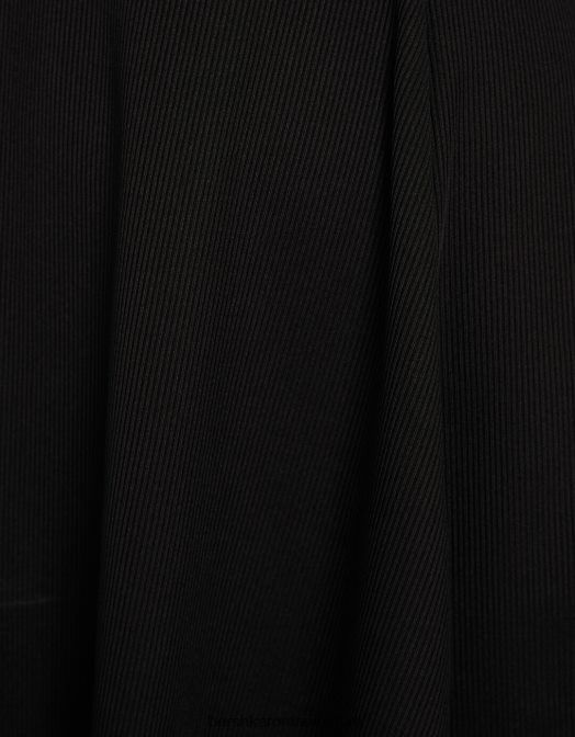 Bershka femei rochie mini skater cu maneca scurta negru Z86D4106 îmbrăcăminte