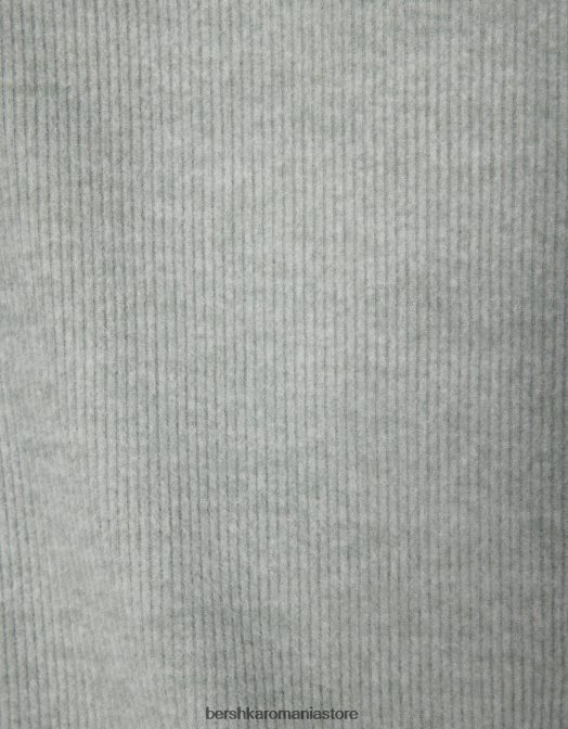 Bershka femei rochie schimbătoare cu mânecă lungă verde Z86D288 îmbrăcăminte