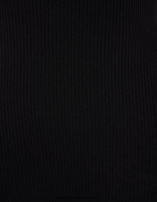 Bershka femei salopetă cu bretele din nailon negru Z86D4084 îmbrăcăminte