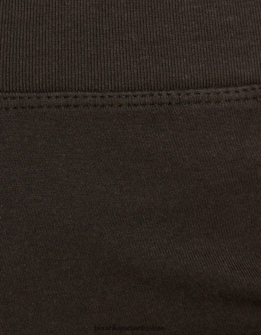 Bershka femei set top și pantaloni scurți gri inchis Z86D2056 îmbrăcăminte