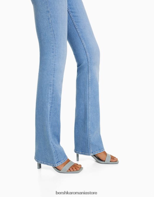 Bershka femei blugi cizme cu talie joasă exclusiv Z86D1544 îmbrăcăminte