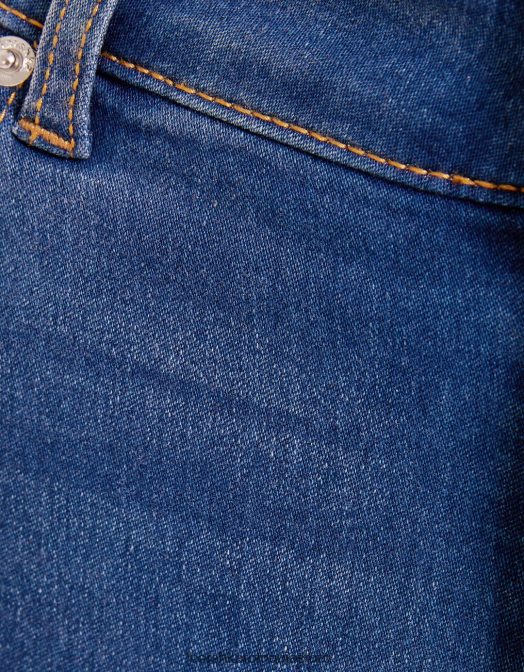 Bershka femei blugi skinny push-up albastru Z86D1562 îmbrăcăminte