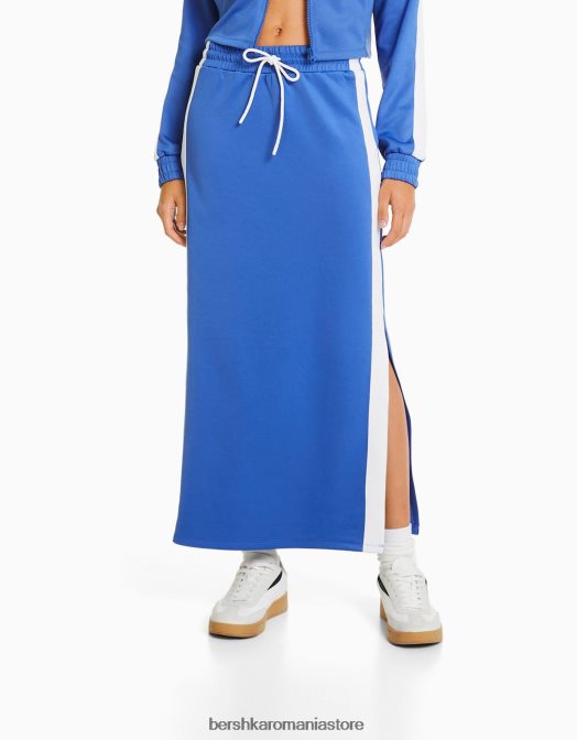 Bershka femei fustă midi în dungi retro alte Z86D1668 îmbrăcăminte