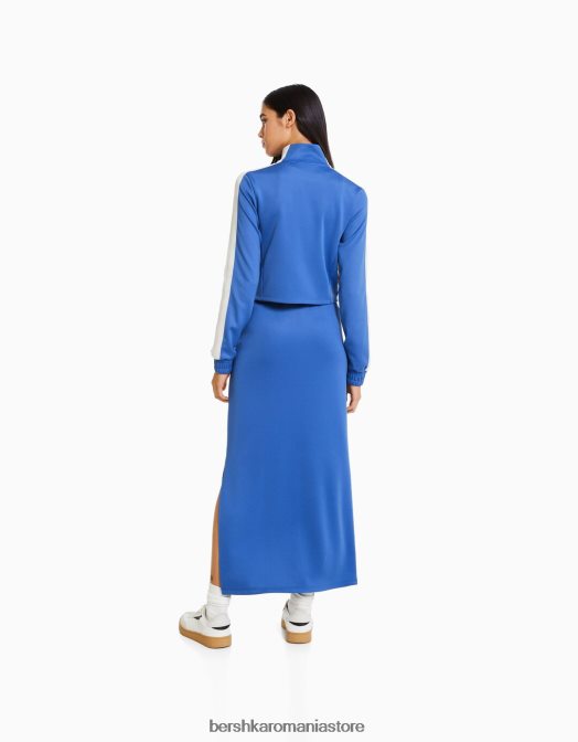 Bershka femei fustă midi în dungi retro alte Z86D1668 îmbrăcăminte